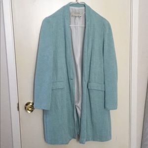 Turquoise Zara light jacket